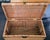 Brown Vintage Wicker and Rattan Storage Chest Set of Three For Sale - Image 8 of 8