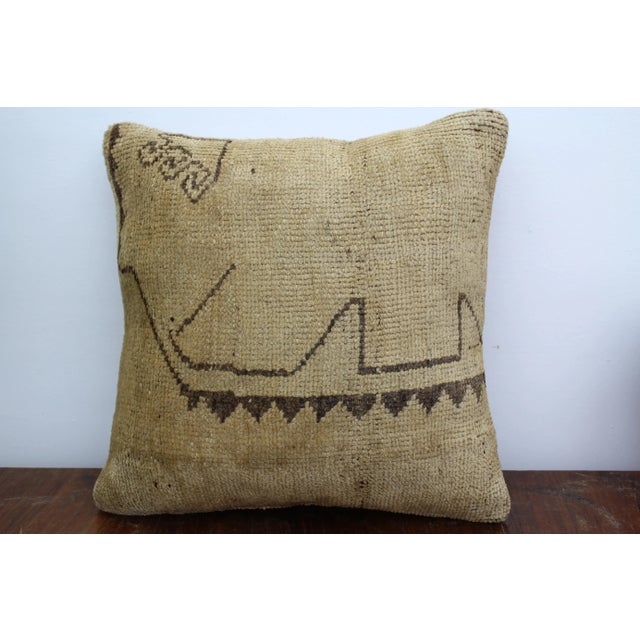 Mid-Century Modern Turkish Decorative Pillow Covers ( Set of 2) - 20" X 20" For Sale - Image 3 of 13
