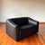 This is a De Sede DS 47 leather two-seater sofa black buffalo leather. Seat is adjustable and pulls in and out as shown in...