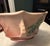 Roseville Bleeding Heart Pink ca.1938 Vintage Art Ceramic Bowl 383-12" For Sale - Image 10 of 12