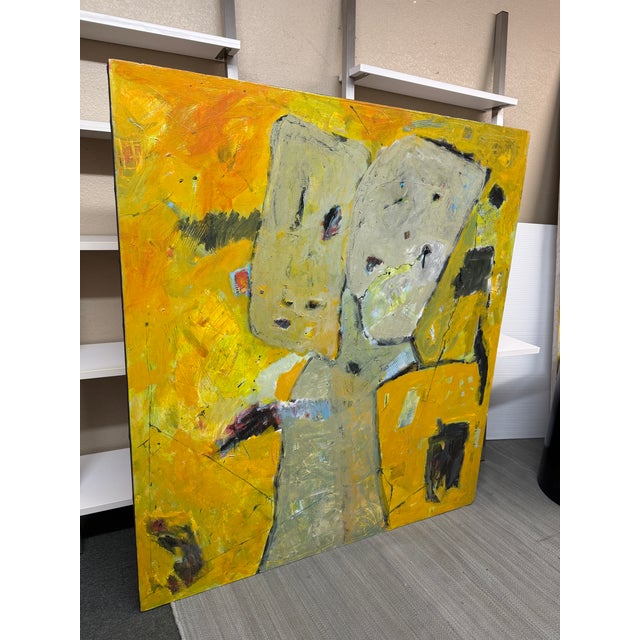 Design Plus Gallery presents Buddy Boys, a Painting by Louis Bording. This vibrant, abstract painting is a work by...