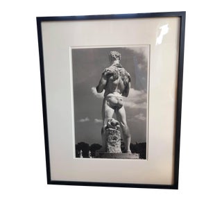 1990s Original George Mott Numbered Photograph Used for the Book “Foro Italico”, Framed For Sale