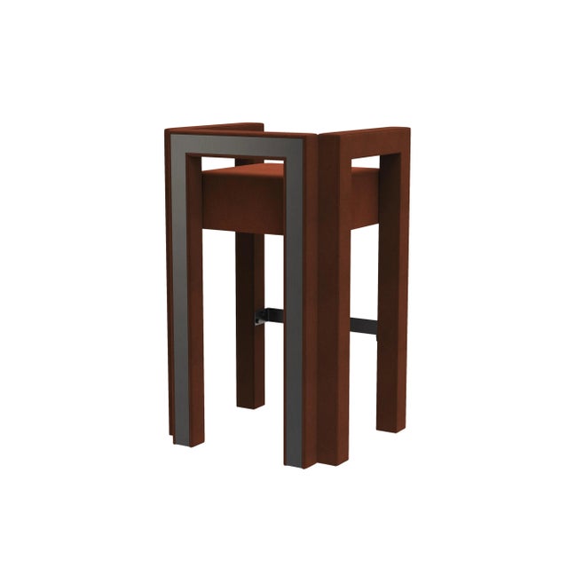 Mirage Bar Chair by Porus Studio For Sale - Image 10 of 10