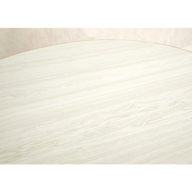 Mid-Century Modern Hi-Lo Convertible Reed Coffee Dinette Game Table w/ Nesting Benches Stools Chair For Sale - Image 3 of 17