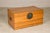 Vintage Chinese Pine Blanket Chest or Coffee Table with Brass Hardware For Sale - Image 4 of 18