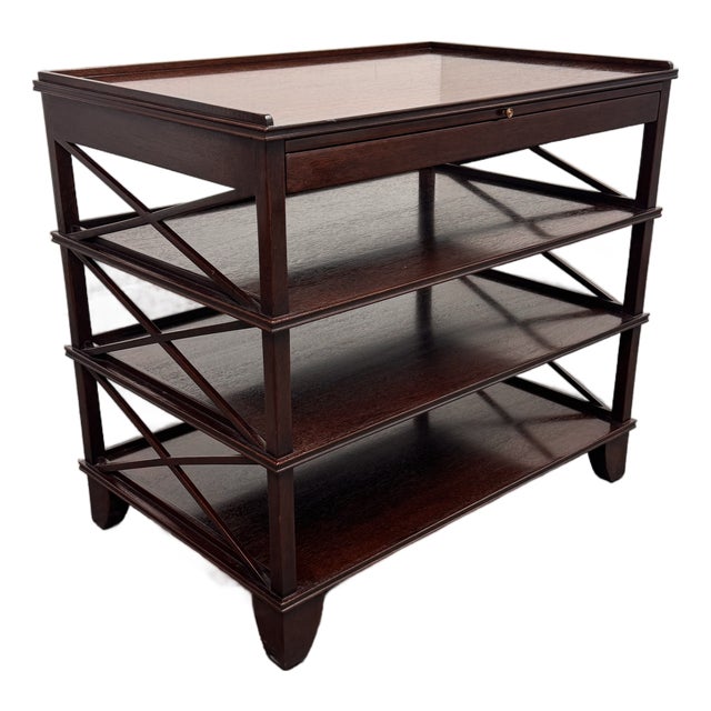 Rose Tarlow Pemberley Mahogany Bookstand For Sale