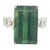 Magnificent Natural Tourmaline and White Sapphire Ring Size 6.75 14k WG 21.03 TCW Certified $12,950 310646 This is a one...