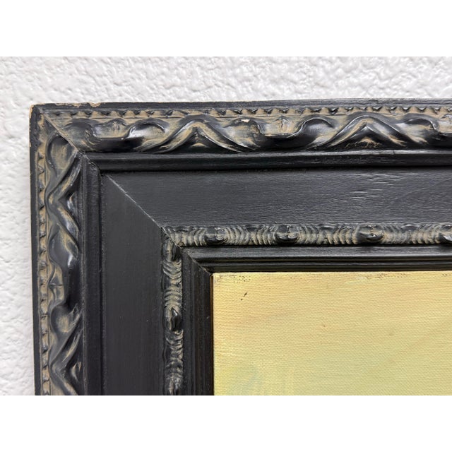 Taylor Oil Painting of Harbor Boats, Signed For Sale - Image 4 of 12