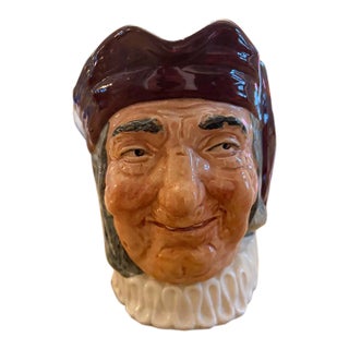 Vintage Royal Doulton “Simon the Cellarer” Large Character Jug For Sale