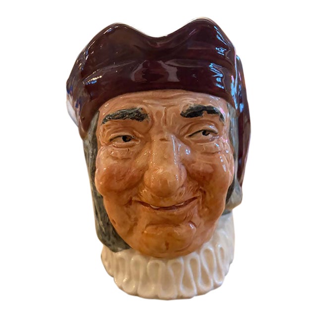 Vintage Royal Doulton “Simon the Cellarer” Large Character Jug For Sale