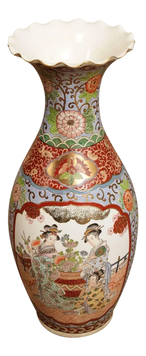Vintage Asian Porcelain Vase