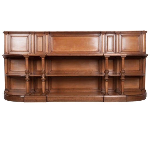 Late 19th Century French Demilune Three-Tier Server For Sale - Image 13 of 13