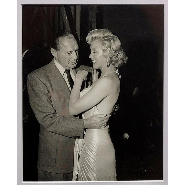 American Marilyn Monroe With Jack Benny -Rare 1950s Photograph by Darlene Hammond For Sale - Image 3 of 6