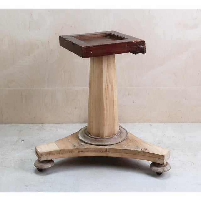 Early 19th Century Large Antique Round Bleached Table, 1835 For Sale - Image 5 of 9