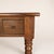 Antique Walnut Three-Drawer Writing Desk With Turned Legs For Sale - Image 4 of 18