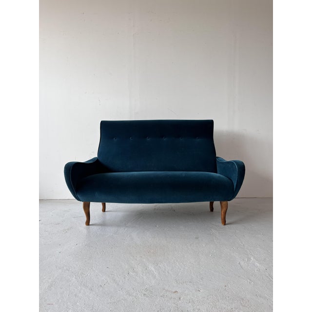 Mid-Century Scandinavian Double Sofa, Norway, 1950s For Sale - Image 4 of 11