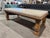 2010s Kreiss Travertine Top Coffee Table For Sale - Image 5 of 5