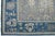 Textile Blue and Gray Indian Mahal Wool Rug Handmade by Apadana For Sale - Image 7 of 9