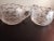 Vintage Etched Clear Glass Creamer & Sugar Set- 2 Pieces For Sale - Image 4 of 6