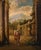 Follower of Niccolò Codazzi, Capricci Landscapes, 1700, Oil on Canvases, Framed, Set of 2 For Sale - Image 6 of 18