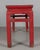 Red 19th Century Chinese Qing Dynasty Red Lacquered Bench For Sale - Image 8 of 11