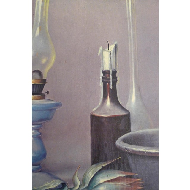 P. Grossi, Still Life, 1971, Wood and Canvas For Sale - Image 9 of 13