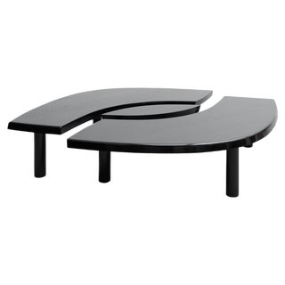 Special Black Edition T22 Table by Pierre Chapo For Sale