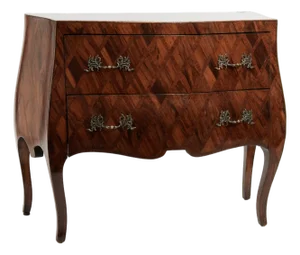 Vintage Italian Inlaid Bombay Commode or Chest