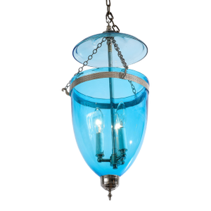 Blue Bell Jar Lantern