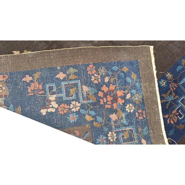Textile 1920s Chinese Art Deco Carpet ( 10'2" x 14'6" - 310 x 442 ) For Sale - Image 7 of 7