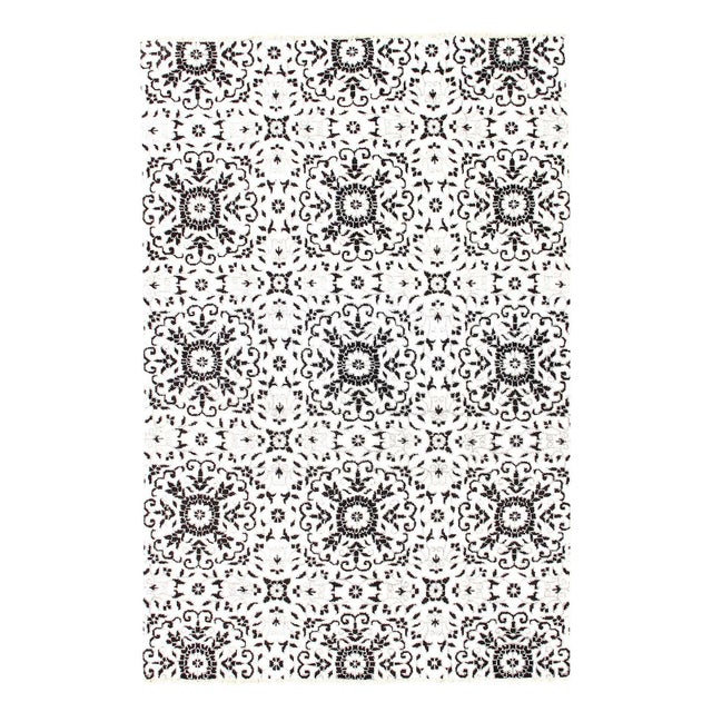 2020s 2020s Gray Color Hand Knotted Modern Rug For Sale - Image 5 of 5