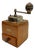 Pede Manual Coffee Grinder in Wood and Metal, 1950s For Sale