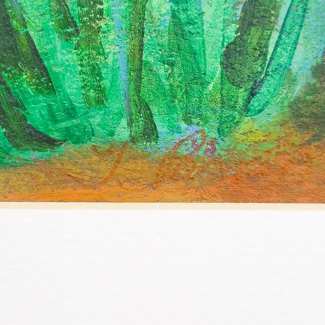 Drawing/Sketching Materials Two at the Park - Tomoko Parry, C. 1990s For Sale - Image 7 of 10