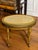 Early 20th Century French Louis XVI Style Tabouret Stool With Cane Top and Green Painted Accents, Early 20th C. For Sale - Image 5 of 18