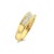 Contemporary 5MM Baguette Channel Diamond Wedding Band 14k Yellow Gold, Size 9 For Sale - Image 3 of 4