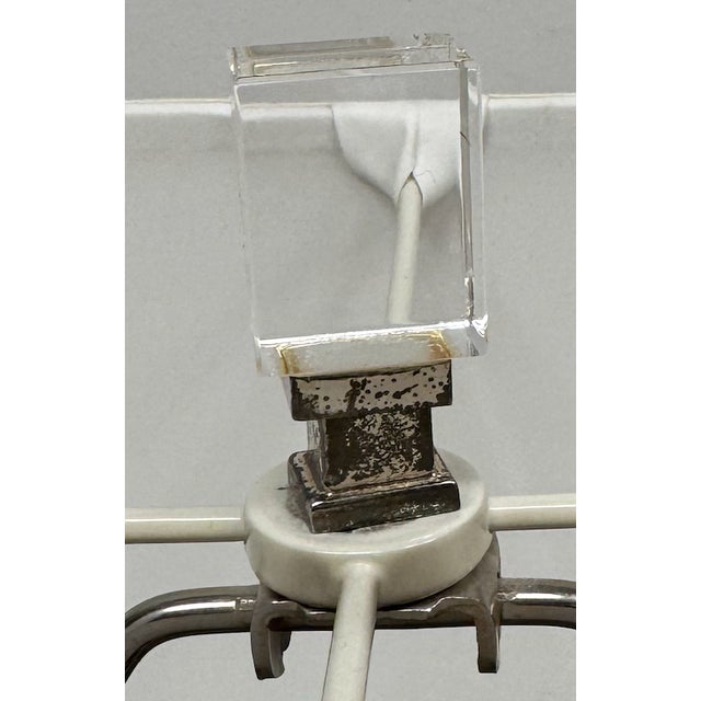 Traditional Solid Crystal Urn Lamp For Sale - Image 14 of 14