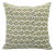 Fabdivine Handmade Block Printed Cushion Cover 18x18 Inch Pure Linen- Shehnaz For Sale