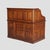 Antique Derby Oak Raised Panel S-Roll Top Desk With Carved Pulls C1920 For Sale - Image 12 of 13