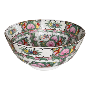 Vintage Famille Rose Chinese Decorative Bowl