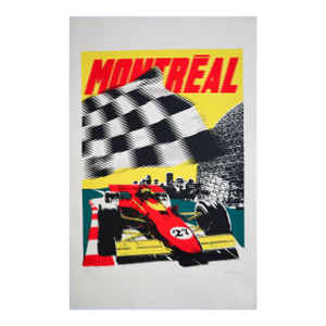 2026 Contemporary Poster - Tribute to Gilles Villeneuve by Sébastien Lépine