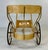 Vintage Italian Bar Cart in Parchment and Brass by Aldo Tura, 1960s For Sale - Image 3 of 9