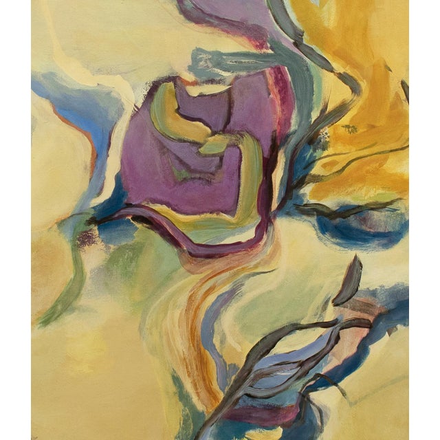 Oversized Original Abstract Oil Painting by Susan Foley For Sale - Image 4 of 5