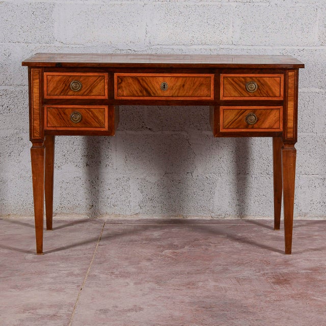 18th Century Style Center Desk For Sale - Image 11 of 18