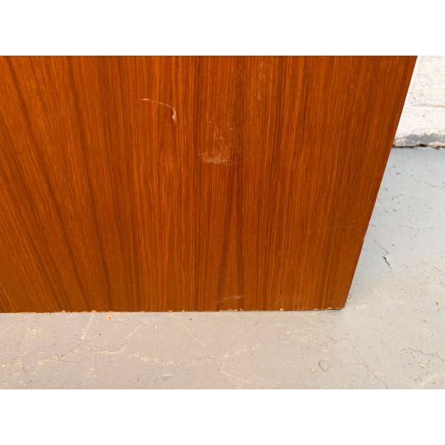 Mid 20th Century Danish Modern Three Drawer Teak Filing Cabinet by BRDR Furbo For Sale - Image 12 of 15