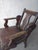 Brown Antique 1900s Edwardian Adjustable Barber's Chair For Sale - Image 8 of 12