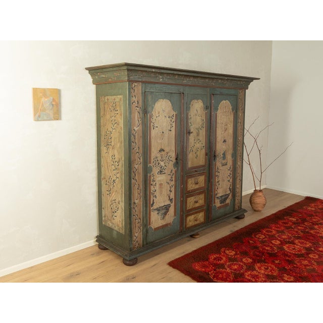 Antique farmhouse cabinet Very good workmanshipHigh-quality materials Solid wood drawersMade in Austria Depth: 71 cm...