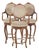 Late 20th Century Set of Three Century Chair Company French Provincial Style Barstools For Sale