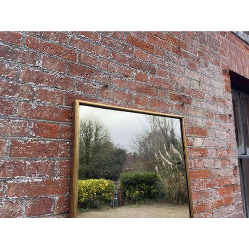 W: 71cm (28")h: 198cm (78")d: 2cm (0.8") a superb large antique french 19th century carved wood gilt bistro mirror, with...