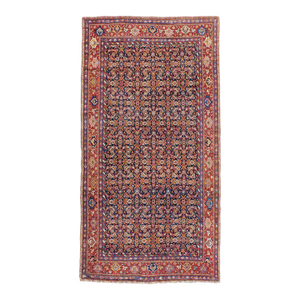 Galerie Shabab Collection Early 20th Century Persian Rustic Gallery Accent Rug