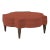 Belle Etoile Ottoman, Heirloom Red Velvet For Sale